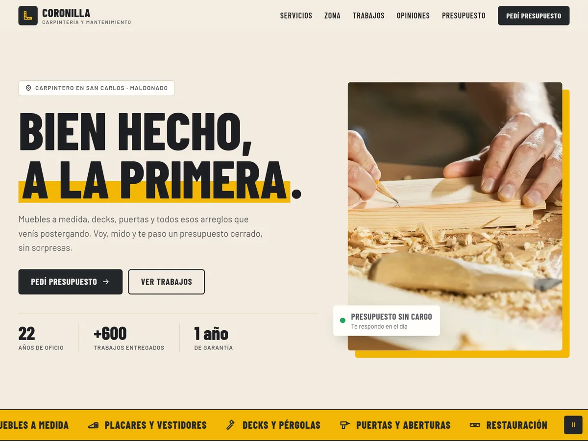 Portada de la demo Craft