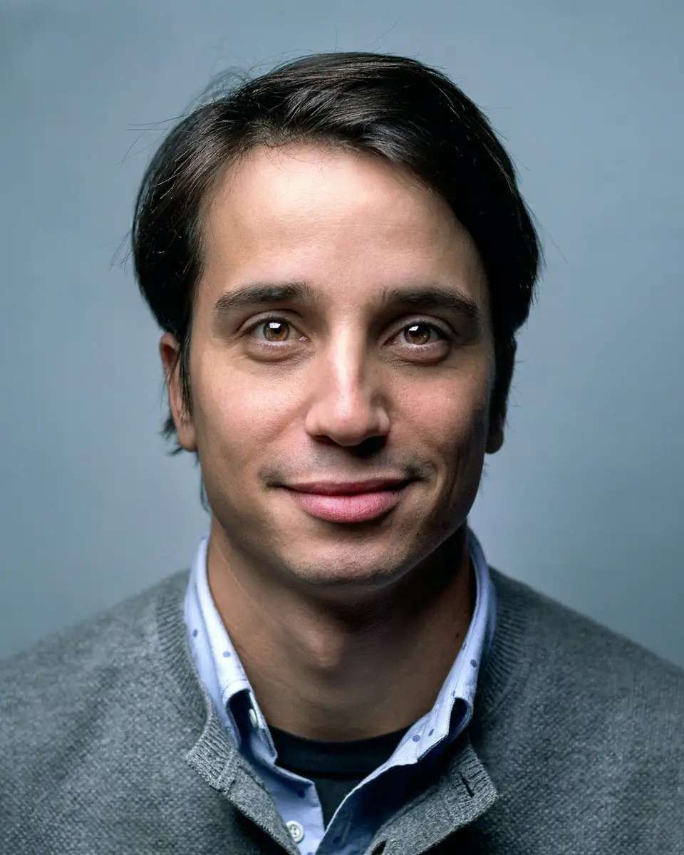 Retrato de Martín Lanza, socio del estudio
